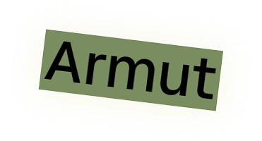 Wort Armut